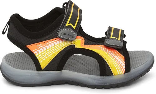 Vista 3 de carter's Sandalia Tim para niño, color negro, 8 niño pequeño, Negro