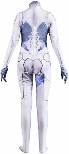 Vista 5 de Cosplay Life Zero Two Ichigo Darling in The Franxx - Disfraz de cosplay Traje de anime Zentai Tela de licra