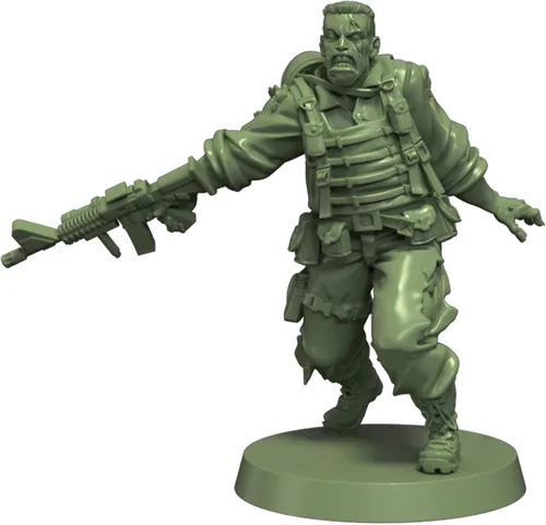 Vista 4 de Zombicide 2ª edición Zombie Soldiers Zombie Set – Shooter Walkers Expansion! Juego de estrategia cooperativa, a partir de 14 años, 1-6 jugadores, 1