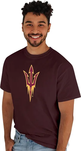 Vista 27 de Blue 84 Camiseta NCAA para hombre, icono de color del