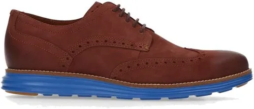Vista 13 de Cole Haan Men's OriginalGrand Shortwing Oxford Negro Cuero/Blanco