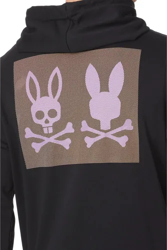Vista 3 de Psycho Bunny Chicago High Density Dotted Hoodie