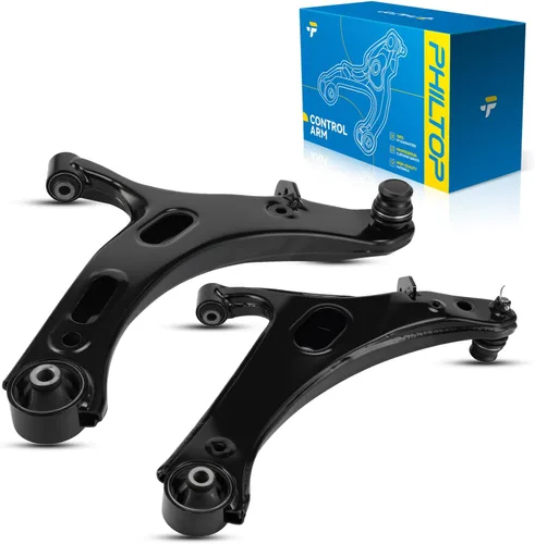 Vista 122 de PHILTOP 6 piezas de brazo de control delantero inferior con barra estabilizadora de rótula para Nissan Rogue 2014-2020 Rogue Sport 2017-2022 Qashqai