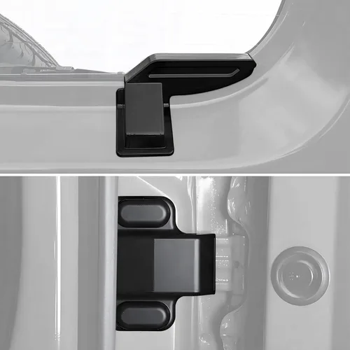 Vista 10 de YOCTM Paquete de 2 cubiertas protectoras de alambre de calefacción para parabrisas trasero para Suzuki Jimny 2019-2026 JB64 JB74W, borde de cable