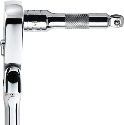 Vista 5 de Powerbuilt Juego de 3 barras de extensión de enchufe de 1/2 pulgada con punta oscilante, incluye 3 pulgadas, 5 pulgadas, 10 pulgadas de largo