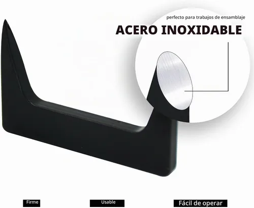 Vista 6 de Abrazaderas de madera de 1.5 pulgadas, patas cónicas para carpintería para perros, patas cónicas para carpintería, panel pegado, taburete de mesa