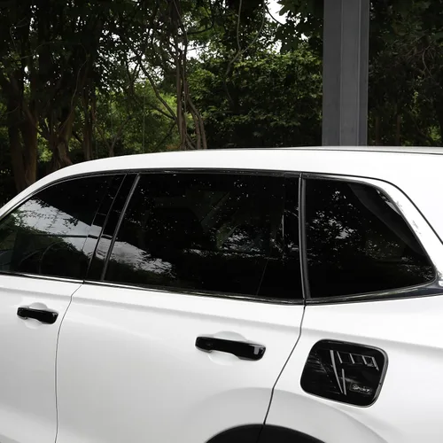 Vista 7 de para Honda CR-V 2023 2024 2025 2026, molduras de pilar de ventana negro brillante, cubiertas de pilar central para CRV LX EX EX-L Sport Hybrid