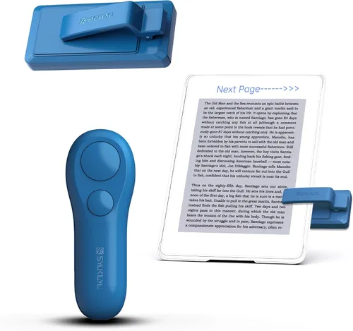 Vista 10 de SK SYUKUYU RF - Control de página remoto, volteador de páginas para Kindle, iPad, Surface, Comics, iPhone, tabletas Android, lectura de novelas
