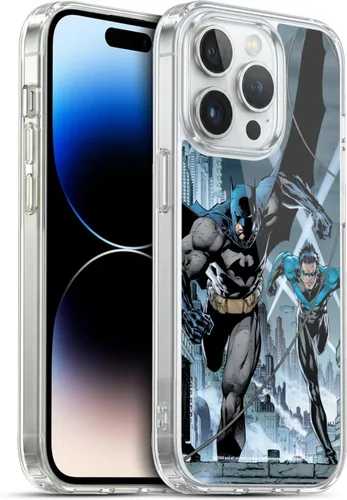 Vista 55 de Head Case Designs Funda de gel Hush con licencia oficial de Batman DC Comics #608 (protección de grado militar) compatible con Apple iPhone 7