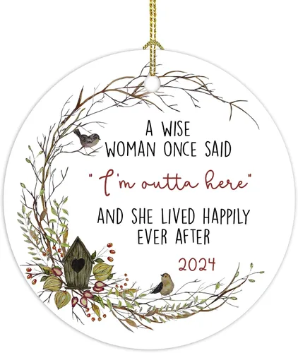 Vista 5 de Regalos de jubilación para hombres y mujeres, adorno de Navidad 2024, nunca olvides la diferencia que hiciste, regalo de agradecimiento