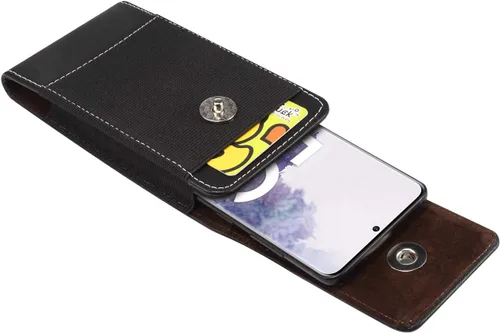 Vista 4 de Funda para cinturón de teléfono celular con clip para hombre, tarjetero para iPhone 15 Plus iPhone 14 Plus iPhone 15 14 13 12 Pro Max Google Pixel 8
