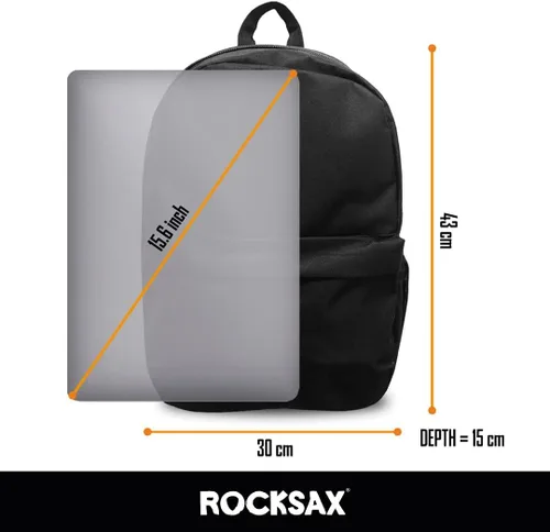 Vista 2 de Metallica Mochila negro altura 177in ancho 118in profundidad 59in Negro - Mochila
