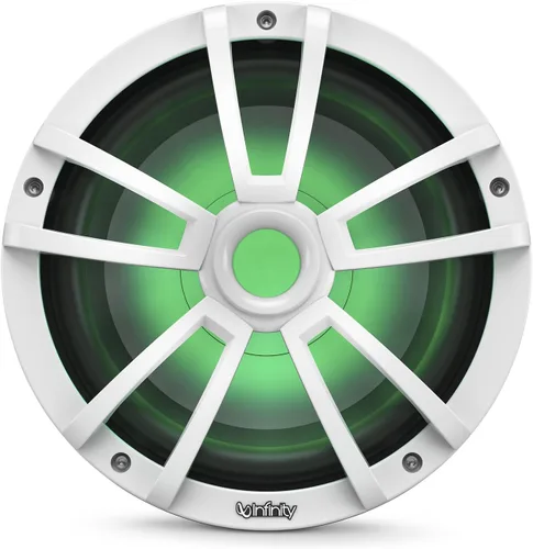 Vista 6 de Infinity Referencia 1022MLW Subwoofer marino de 10 pulgadas (brillo blanco)