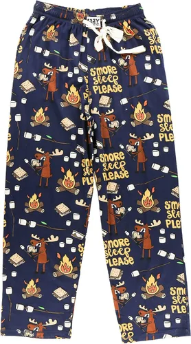 Vista 3 de Lazy One - Pantalones de pijama de animales para hombre, pantalones separados para hombre, pantalones de descanso