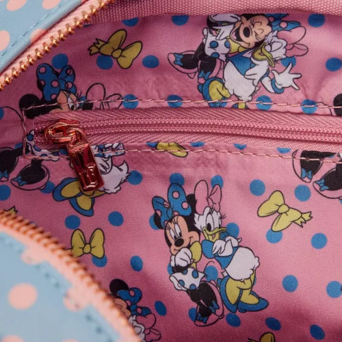 Vista 4 de Loungefly Disney Minnie Pastel Dots Crossbody Bag