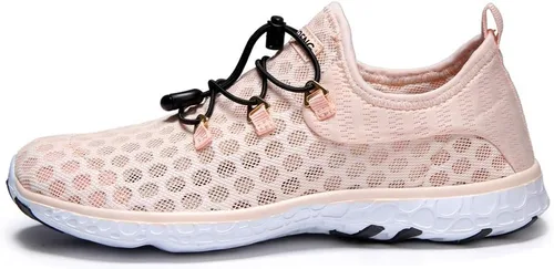 Vista 2 de MOERDENG - Zapatos de agua de secado rápido para mujer, ligeros, para deportes al aire libre, playa, piscina, ejercicio