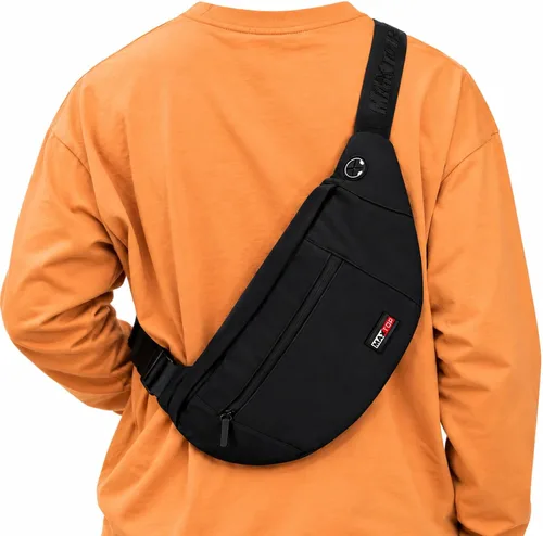 Vista 20 de Cangurera pequeña Aprocot Cross Body Bag Fashion Shoulder para mujer Albaricoque