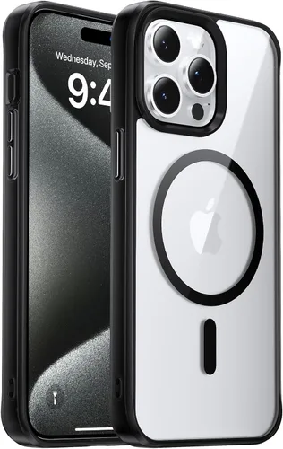 Vista 48 de Funda magnética fuerte para iPhone 12 Pro Max [Protección de grado militar de 10 pies] Compatible con MagSafe, funda protectora a prueba de golpes
