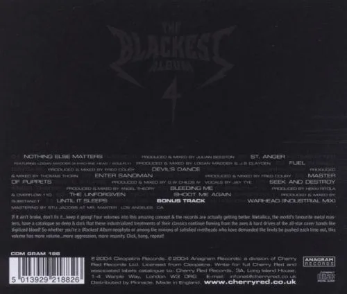 Vista 2 de Blackest Album 4 Tribute to Metallica Various