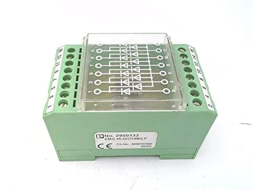 Vista 3 de PHOENIX CONTACT EMG 45-DIO14M/LP Dimensiones (W X H X D) 45MM 75MM 55MM, bloque de terminales modular, 1300V, 0.7 A (con una sola carga), 250 VAC, 2