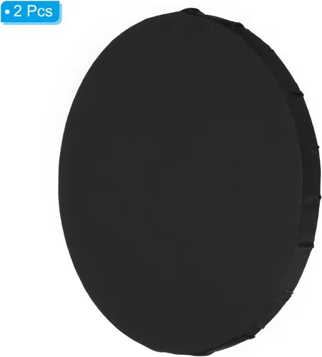 Vista 3 de PATIKIL Lienzos de pintura para pintar, paquete de 2 paneles redondos de madera de 6 pulgadas, bastidor de madera estirados en blanco