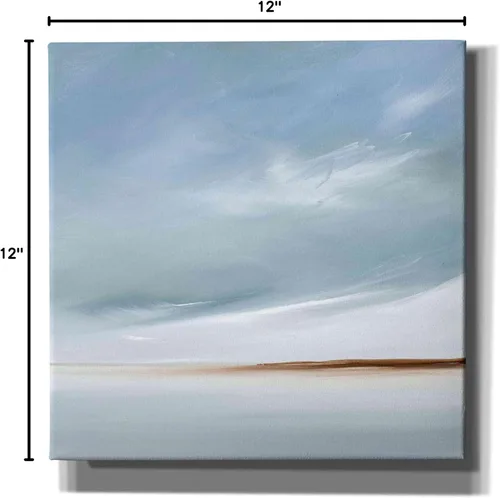 Vista 9 de Epic Graffiti 'Journey II' de Rick Fleury, lienzo de arte de pared Giclée, 12 x 12 pulgadas