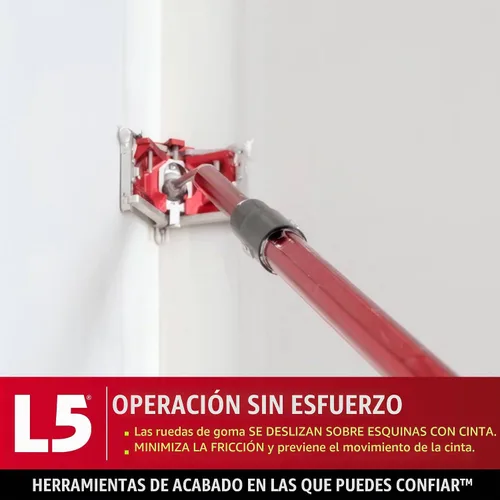 Vista 7 de LEVEL5 Acabador de Esquinas de 2.5 Pulgadas/Cabezal Angular Acabe Profesionalmente las Juntas de Esquina para Paneles de Yeso, Sheetrock