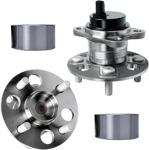 Vista 52 de Detroit Axle - Kit de suspensión delantera 4WD para Nissan Frontier Pathfinder Xterra, 2 cubos de rodamientos de ruedas, 2 brazos de control