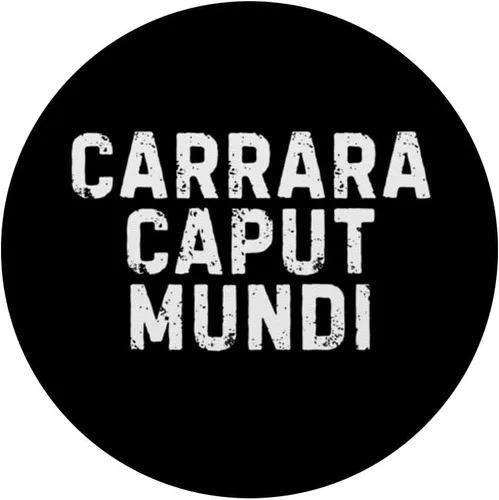 Vista 3 de Carrara Caput Mundi Città Simpatica Uomo Donna Bambino PopSockets Adhesive PopGrip