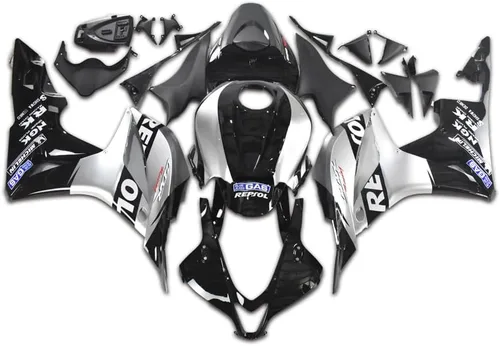 Vista 8 de Nuevo carenado blanco perla apto para Honda 2007 2008 CBR600RR inyección ABS plásticos nuevo carrocería 07 08 d. Perla blanca