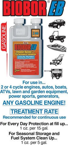 Vista 3 de Biobor EB, Ethanol Buster y tratamiento de gasolina potenciador del rendimiento