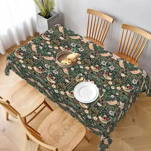 Vista 17 de Mantel azteca, diseño geométrico tribal, decoración rústica de nativos americanos, estilo suroeste, impermeable, lavable, para decoración de cocina