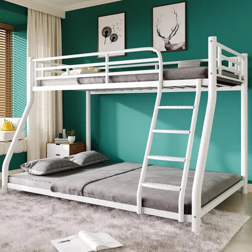 Vista 19 de erosoei Base de cama matrimonial completa de metal con espacio de almacenamiento, base de cama de acero de 74.8 pulgadas con almohadillas