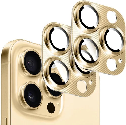 Vista 8 de Kucheed 2 protectores de lente de cámara para iPhone 11, aluminio de metal de una pieza con textura 3D, decoración diseñada para decoración