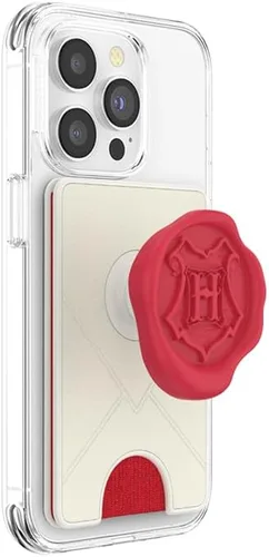 Vista 33 de PopSockets Cartera adhesiva para teléfono y tarjetero con agarre, púrpura - Aura