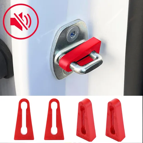 Vista 2 de AUTOXBERT Cerradura de puerta de coche sello sordo amortiguador amortiguador insonorizado para Nissan Qashqai X-Trail Tiida Juke Rogue Note Altima