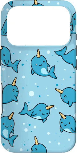 Vista 30 de Narwhal Gift Underwater Unicorn of The Sea Baby Narwhal Case for iPhone 17