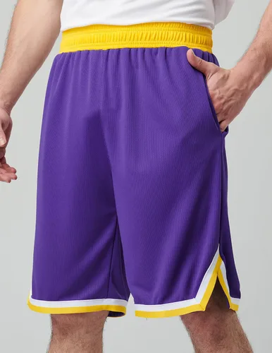 Vista 8 de Liberty Imports Paquete de 5 pantalones cortos de baloncesto atléticos de secado rápido para hombre, entrepierna de 9 pulgadas con bolsillos, ropa