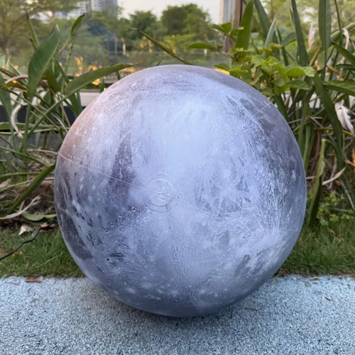 Vista 11 de 40" globo inflable, globo inflable del planeta de la tierra para la decoración educativa de la institución/el planetario/la tienda/del club