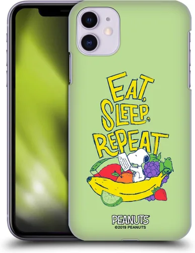Vista 89 de Head Case Designs Funda rígida con licencia oficial de Peanuts Charlie y Snoopy Naturally Sweet compatible con Apple iPhone 7/8/SE 2020 y 2022
