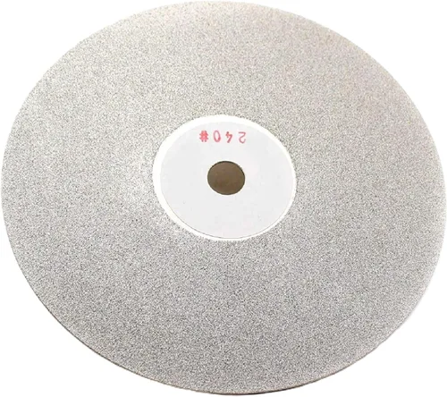 Vista 15 de Drilax Disco de regazo plano de diamante de 6 pulgadas, grano 80