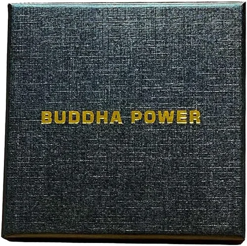 Vista 3 de Buddha Power Pulsera de obsidiana negra Feng Shui