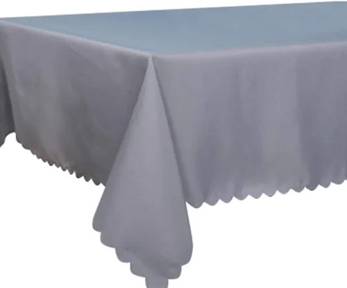 Vista 10 de Queenbox - Mantel rectangular rectangular de poliéster para bodas, fiestas, hoteles, restaurantes