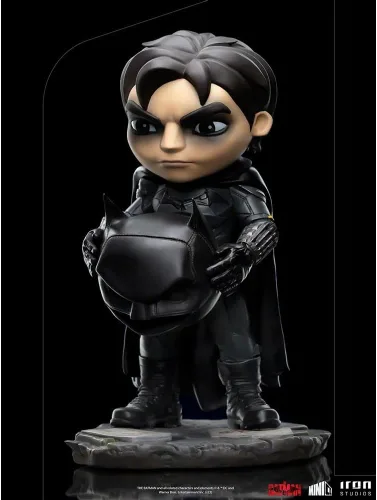 Vista 7 de Iron Studios - Estatua de PVC desenmascarada de Minico The Batman