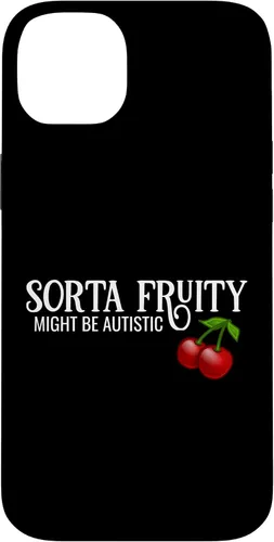 Vista 15 de Sorta Fruity Autistic Bisexual Queer Lesbian Autism Cherry Case for iPhone 16