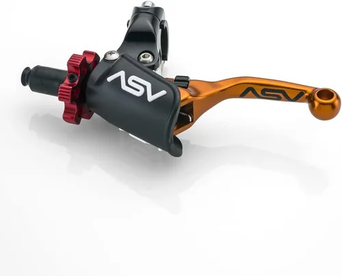 Vista 2 de ASV - Palanca de embrague irrompible F4 Quad ATV con PRO Perch # CD F406PX - Azul corto