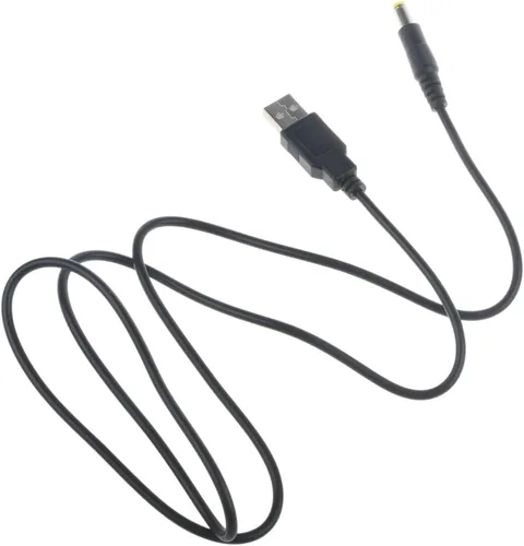 Vista 2 de J-ZMQER Cable USB de carga para PC, cable de alimentación compatible con Gyration Air Mouse GO Plus, bases de carga y soportes de carga de giro Air