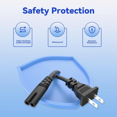 Vista 2 de Cable de alimentación de CA para LG 43UP7000PUA 50UP7000PUA 55UP7000PUA Smart TV
