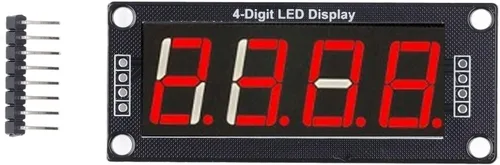Vista 9 de 4 módulos de segmento digital Tm1637 Pantalla digital LED de 4 dígitos de 7 segmentos Pantalla digital LED de 0.56 pulgadas, pantalla de reloj
