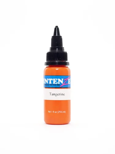 Vista 22 de Intenze Tinta de Tatuaje Naranja Fuerte 4oz Naranja dura